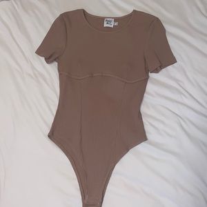 Princess Polly Beige Bodysuit size 8